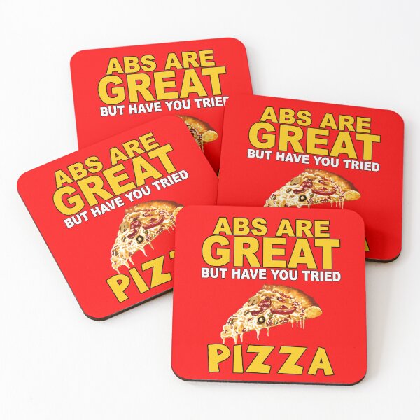 Item preview, Funny Humor Pizza Lover Abs Are Great But Have You Tried Pizza designed and sold by fantasticdesign.