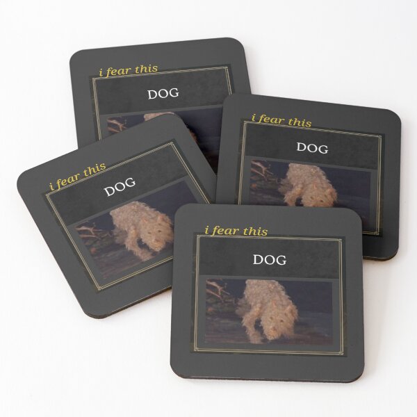 Item preview, I fear this dog  designed and sold by Antique Pollution.