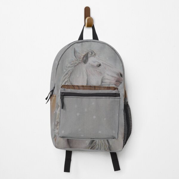 Item preview, White horse in snow designed and sold by jazzymbf.