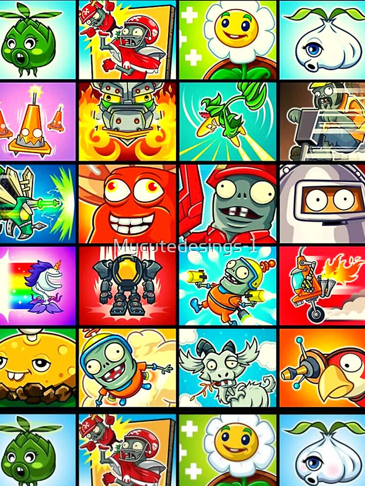 Plants vs Zombies 3 backpack, backpacks for children, backpacks for  school. Laptop Skin by Mycutedesings-1