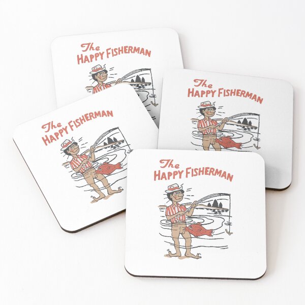 Item preview, the happy fisherman shirt designed and sold by ArtLGhh.