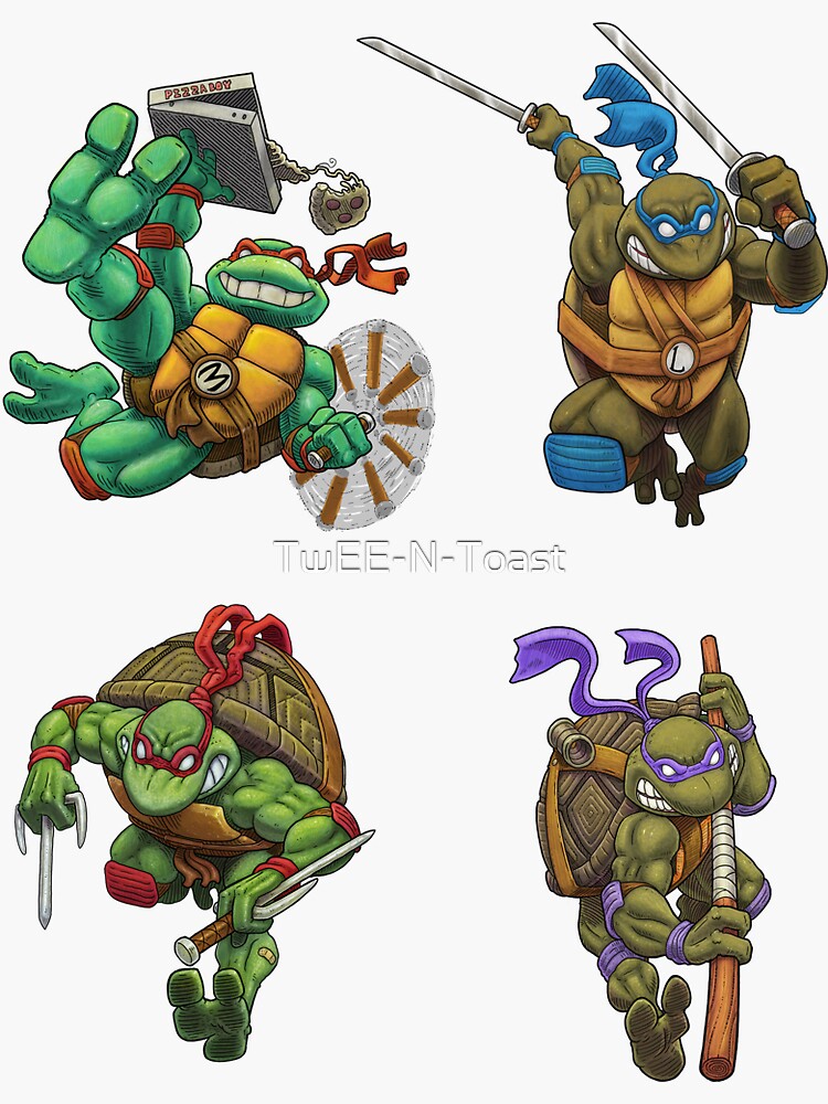 Half Shell Hero - Ninja Turtles - Sticker