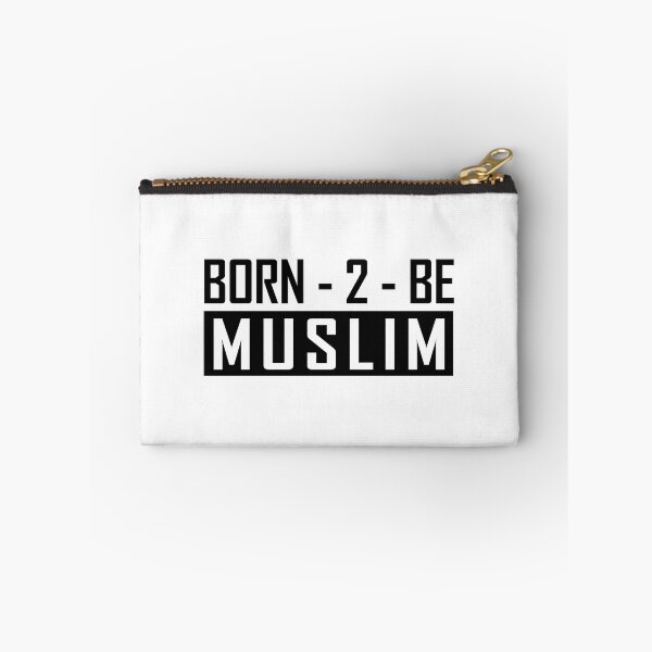 Item preview, born to be muslim islamic art quotes 4 designed and sold by EfenDesign.