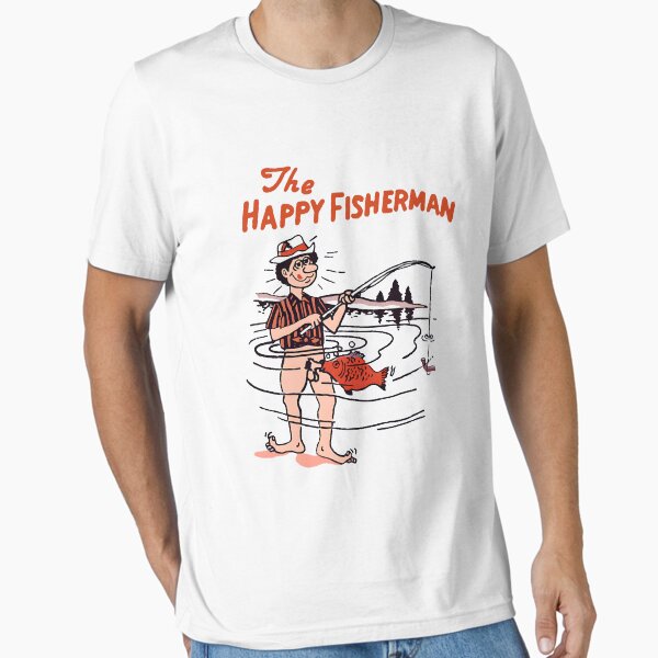 Item preview, The Happy Fisherman  Classic T-Shirt designed and sold by Fado Store.