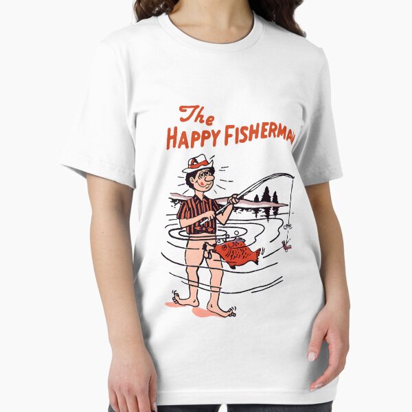 Item preview, The Happy Fisherman  Classic T-Shirt designed and sold by Fado Store.