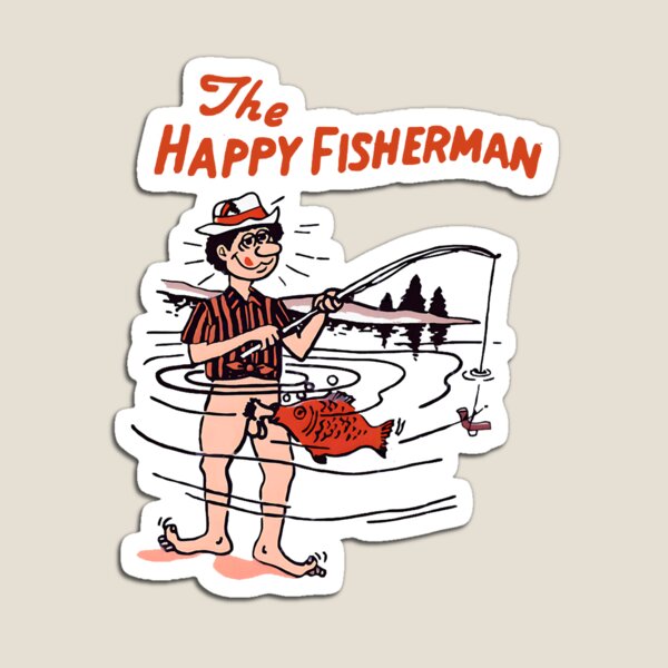 Item preview, The Happy Fisherman  Classic T-Shirt designed and sold by Fado Store.
