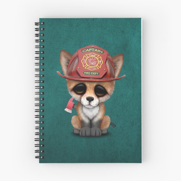 Item preview, Cute Baby Fox Firefighter designed and sold by JeffBartels.