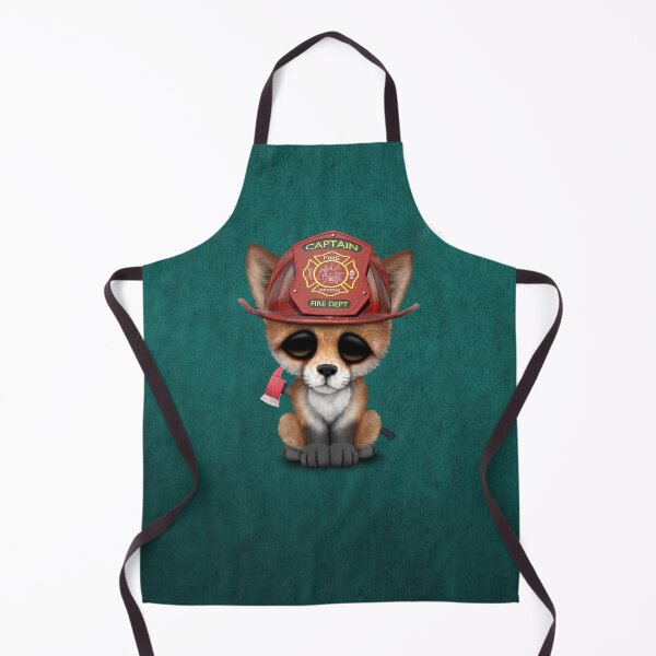 Item preview, Cute Baby Fox Firefighter designed and sold by JeffBartels.