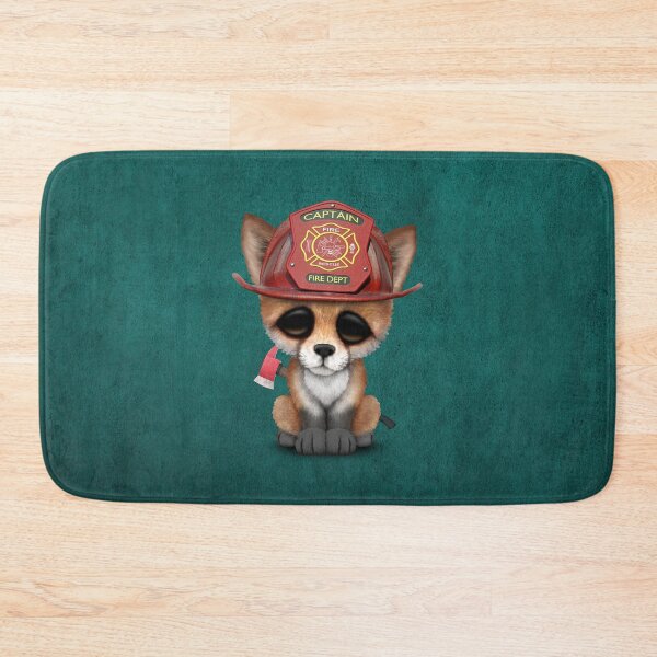 Item preview, Cute Baby Fox Firefighter designed and sold by JeffBartels.