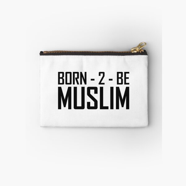Item preview, born to be muslim islamic art quotes 5 designed and sold by EfenDesign.