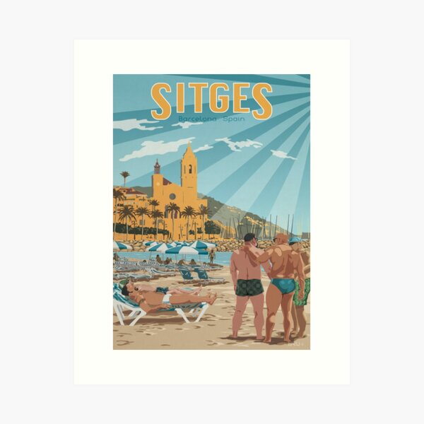 Sitges - Barcelona - Spain Art Print