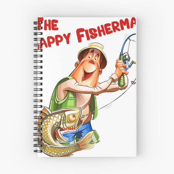 Item preview, The Happy Fisherman Essential T-Shirt designed and sold by Fado Store.