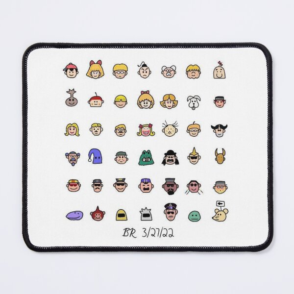 Item preview, Mother 2/EarthBound Headshots #1 designed and sold by SuperYoshiFan02.