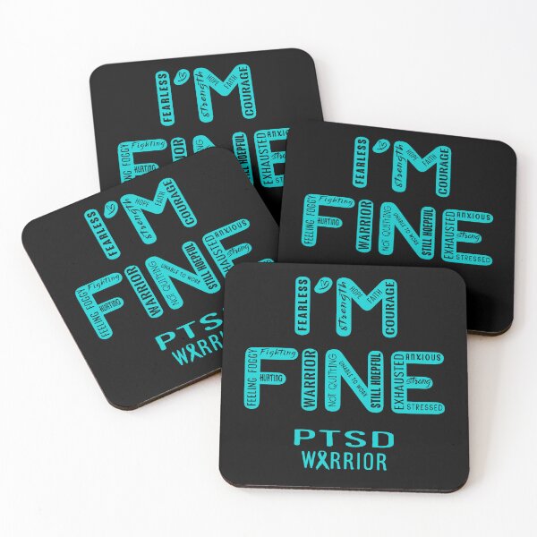 Artikelvorschau, PTSD-Krieger - Mir geht es gut, ich unterstütze PTSD-Krieger-Unterstützungsgeschenke entworfen und verkauft von RidnerStore.