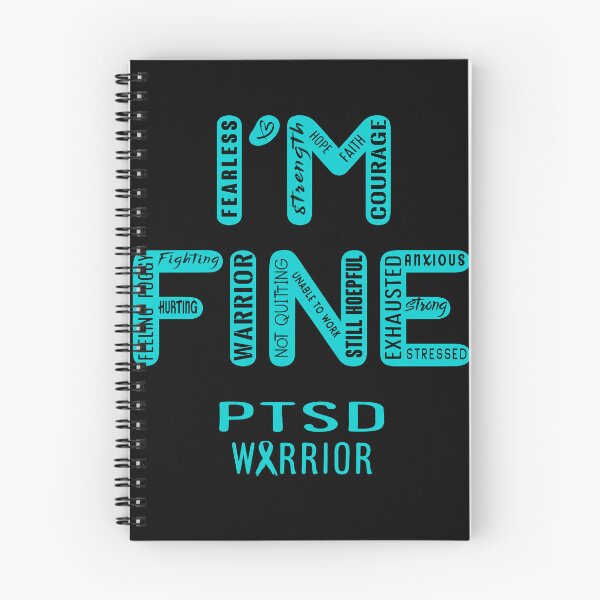 Item preview, PTSD Warrior - I Am FINE, Support PTSD Warrior Support Gifts designed and sold by RidnerStore.