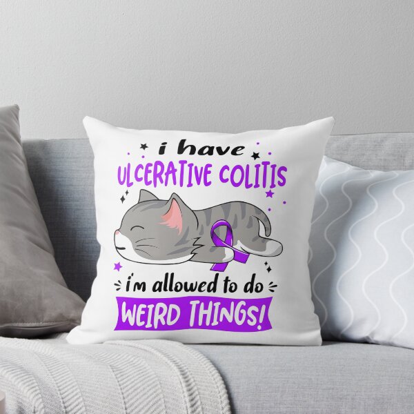 Item preview, Ulcerative Colitis Awareness, I Have Ulcerative Colitis i'm Allowed to do Weird Things! designed and sold by Tammyilaria.