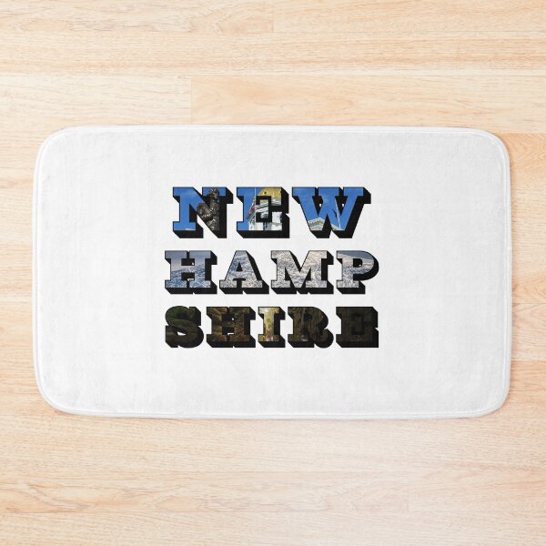 Item preview, New Hampshire w/ National Landmarks designed and sold by Pajamurai.