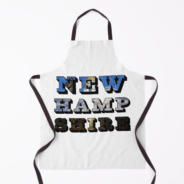 Item preview, New Hampshire w/ National Landmarks designed and sold by Pajamurai.