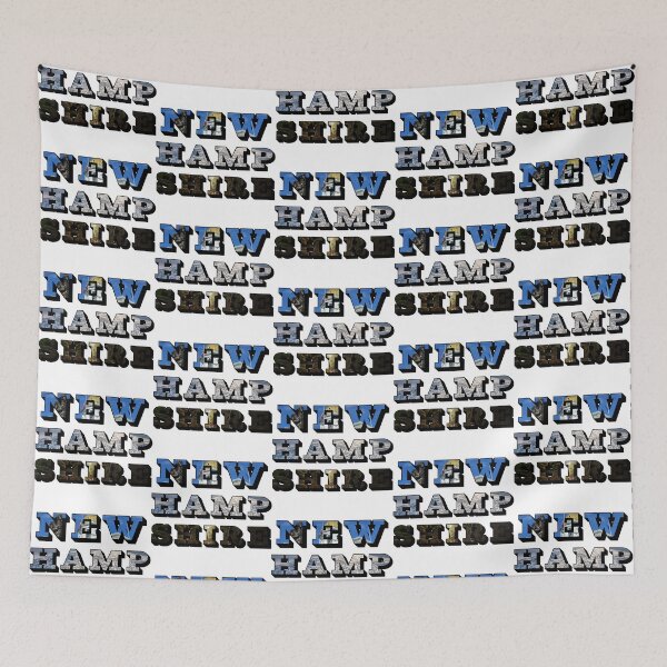 Item preview, New Hampshire w/ National Landmarks designed and sold by Pajamurai.