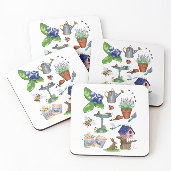 Item preview, Garden Things Pattern  designed and sold by emilyhattonillu.