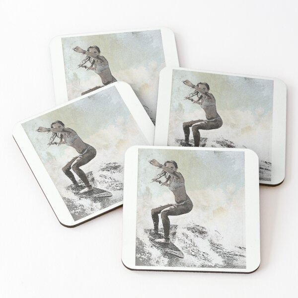 Item preview, Surfer girl designed and sold by gotucoveredart.