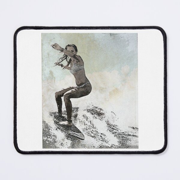 Item preview, Surfer girl designed and sold by gotucoveredart.