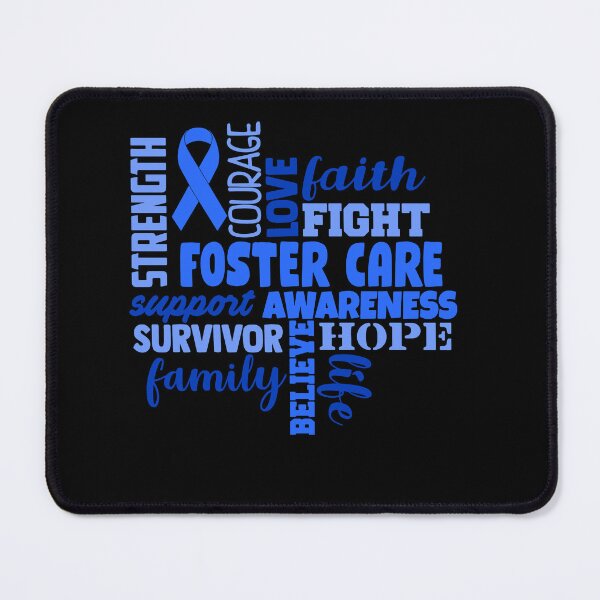 Item preview, Foster Care Awareness - Strength Courage Faith Hope Love Fight Support Survivor Family Life Believe designed and sold by Hilten.