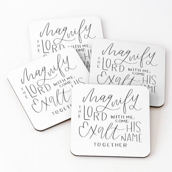 Item preview, Psalm 34:3 designed and sold by meglilliana.
