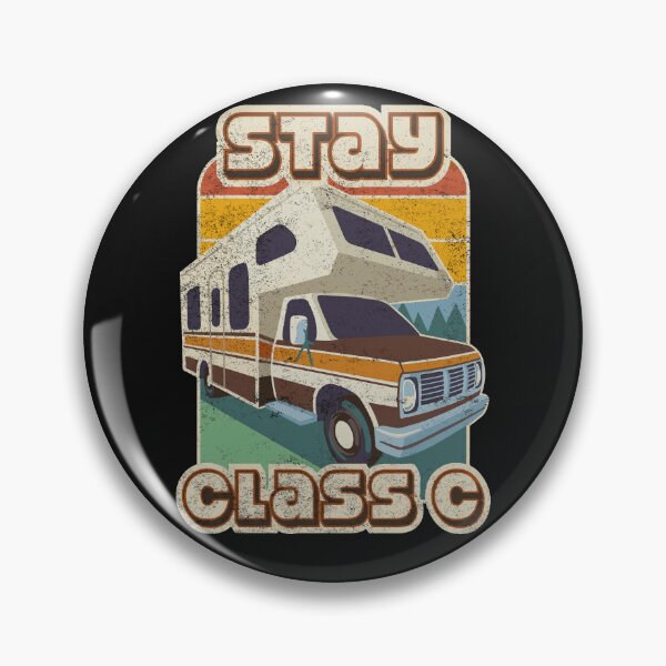 Item preview, Retro Sunset RV Stay Class C Camping Camper designed and sold by Makebashington.