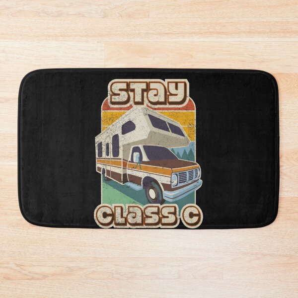 Item preview, Retro Sunset RV Stay Class C Camping Camper designed and sold by Makebashington.