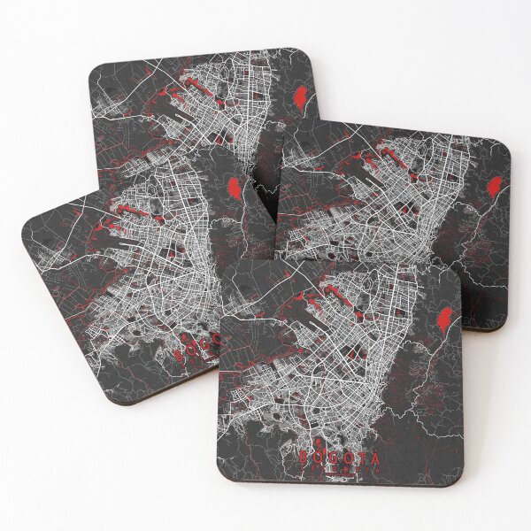 Item preview, Bogota City Map of Colombia - Oriental designed and sold by deMAP.