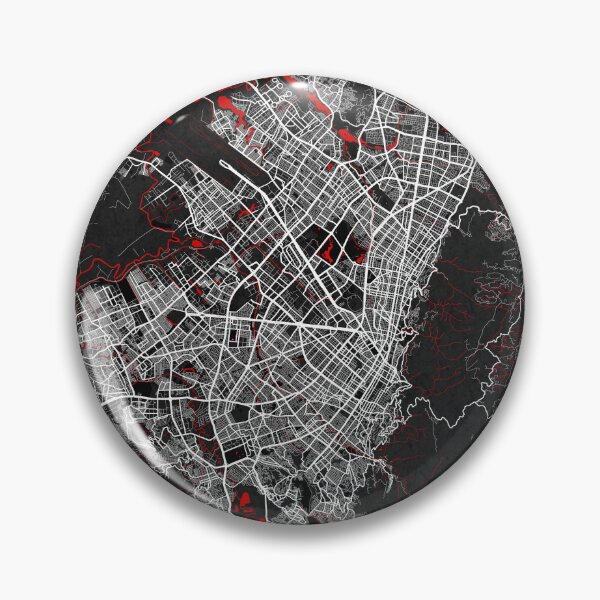 Item preview, Bogota City Map of Colombia - Oriental designed and sold by deMAP.