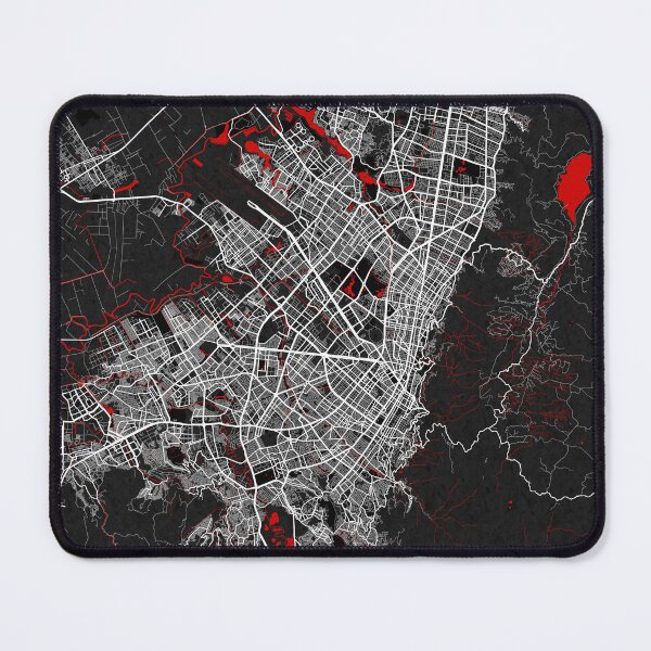 Item preview, Bogota City Map of Colombia - Oriental designed and sold by deMAP.
