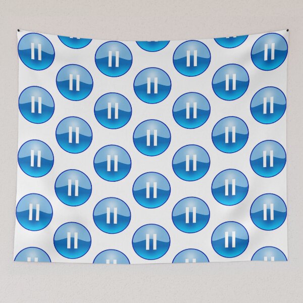 Item preview, PAUSE button designed and sold by Dacdacgirl.