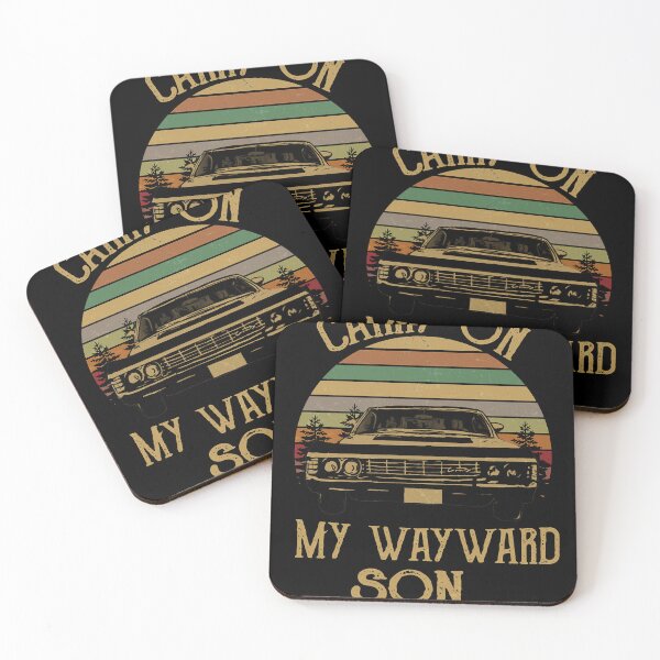 Item preview, Carry On Wayward Son sunset vintage retro classic designed and sold by bijaldemeatrice.