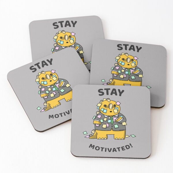 Item preview, STAY MOTIVATED! Tshirt, mugs designed and sold by DoubleDSD.