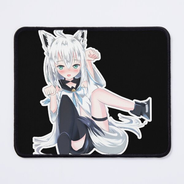 Item preview, Shirakami Fubuki Cat Pose Hololive Gamers designed and sold by Risumu.