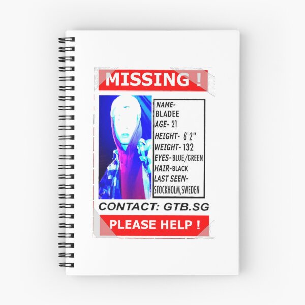 Item preview, Gift Men Drain Bladee Missing Person Lover Gifts designed and sold by Cassinjayleea51.