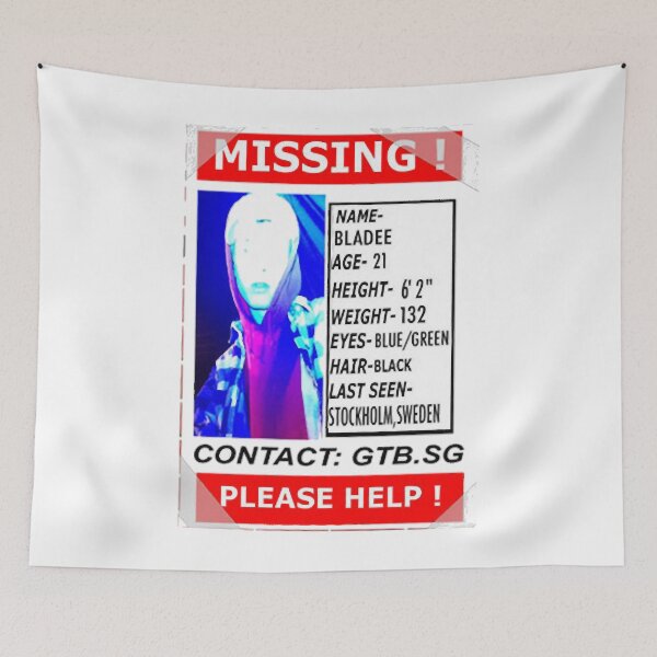 Item preview, Gift Men Drain Bladee Missing Person Lover Gifts designed and sold by Cassinjayleea51.
