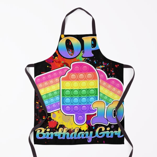 Item preview, Birthday Girl Pop It 10 Year Old 10th Birthday Pop It Fidget Long Sleeve designed and sold by JenniferGonza90.
