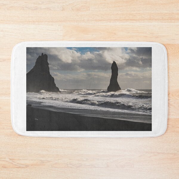 Item preview, Waves crashing on Reynisfjara Beach designed and sold by Eyecbeauty.