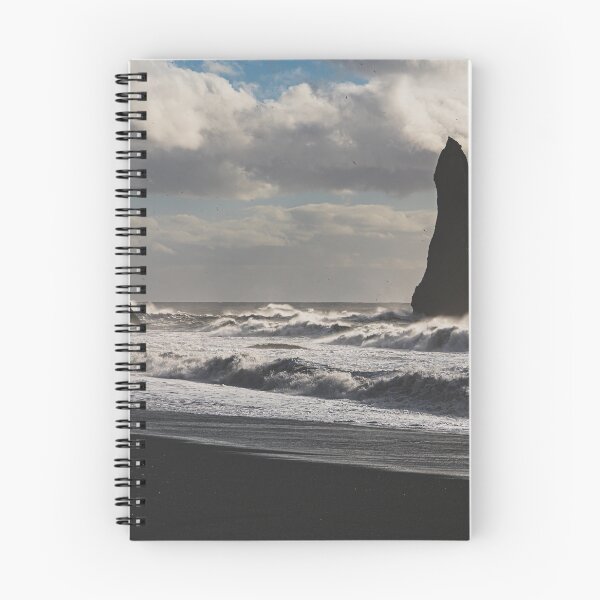 Item preview, Waves crashing on Reynisfjara Beach designed and sold by Eyecbeauty.