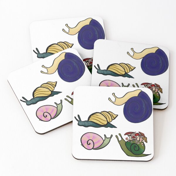 Item preview, little snail party designed and sold by missluludraws.
