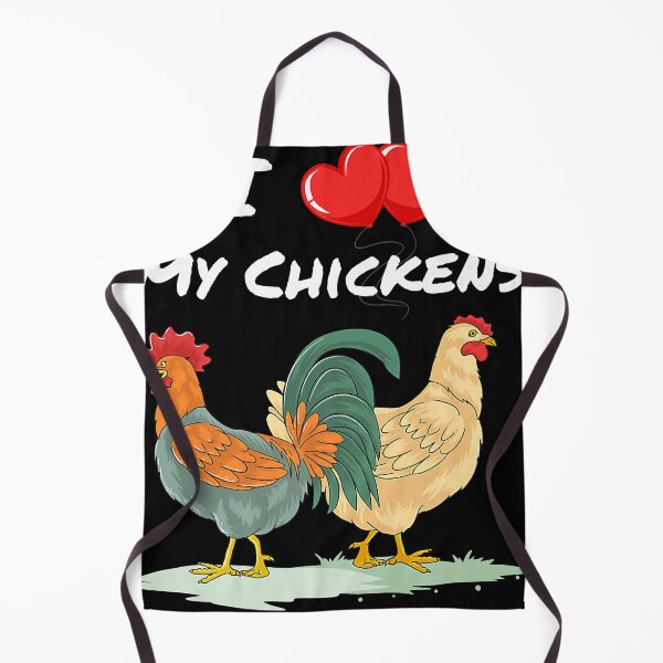 Item preview, I Heart My Chickens - Chicken Farmers Quote  designed and sold by demarquisrenzo.