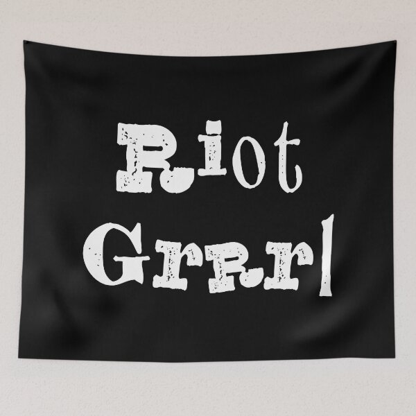 Item preview, Riot Grrrl designed and sold by Texterns.
