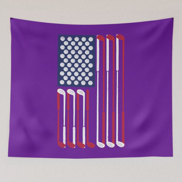 Item preview, Vintage US Flag Golf Balls + Clubs ➢ Cool Golf designed and sold by HamatraSikaru.