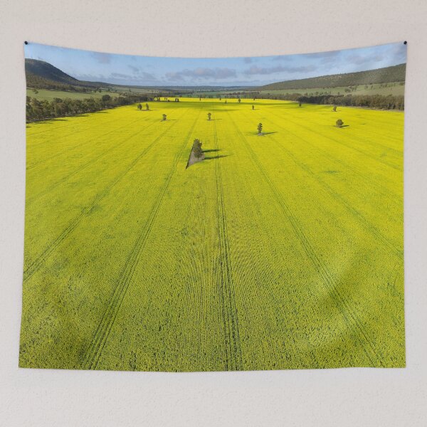 Item preview, Fields of Yellow Canola Flowers designed and sold by Susan Segal.