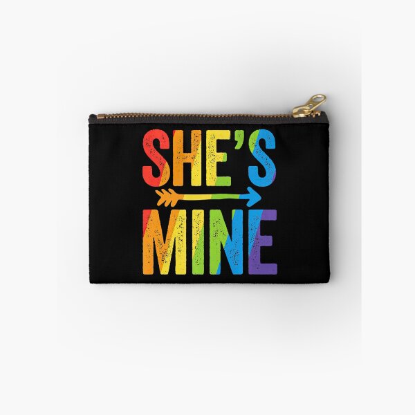 Item preview, Shes Mine Lesbian Pride LGBT Bride Wedding Pride designed and sold by HamatraSikaru.