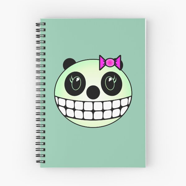 Item preview, Girl Panda - Green with Pink Ribbon designed and sold by RawSunArt.