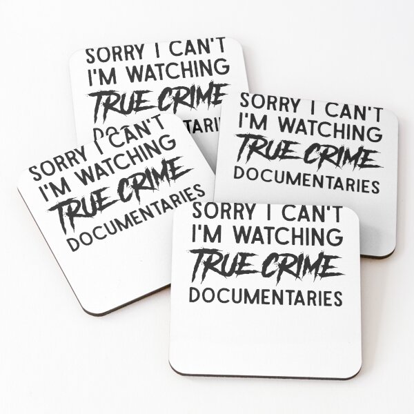 Item preview, Sorry Watching True Crime Premium Women Men designed and sold by Cassinjayleea51.